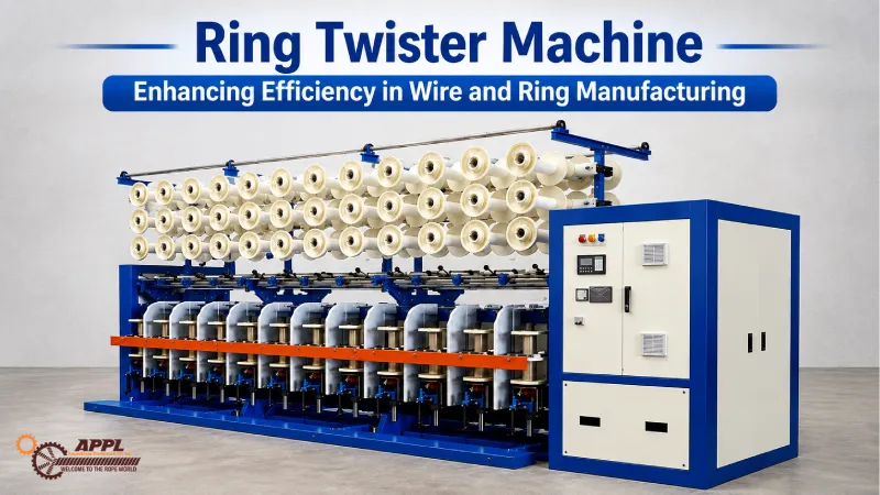 Ring Twister Machine: Enhancing Efficiency in Wire and Ring Manufacturing