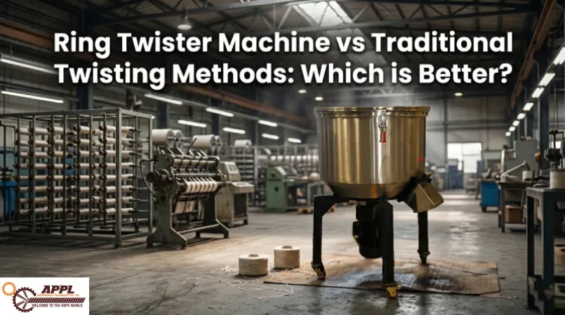 Ring Twister Machine vs Traditional Twisting Methods: Which is Better?