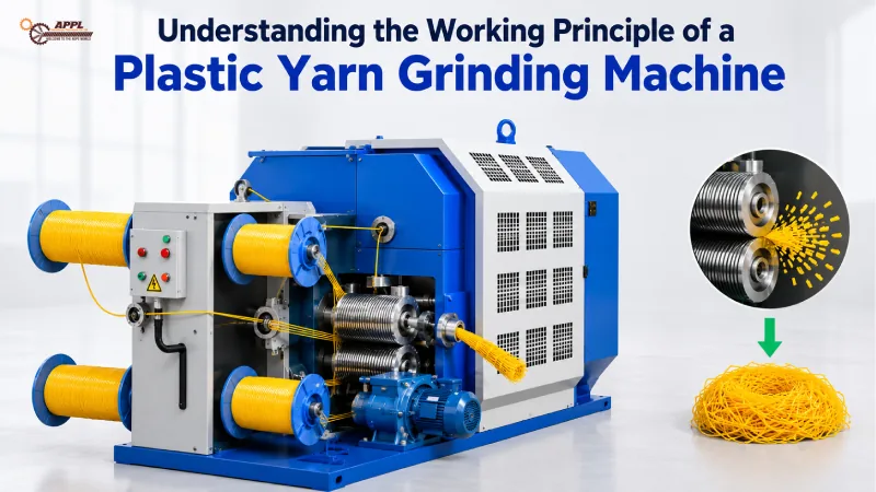 Understanding the Working Principle of a Plastic Yarn Grinding Machine