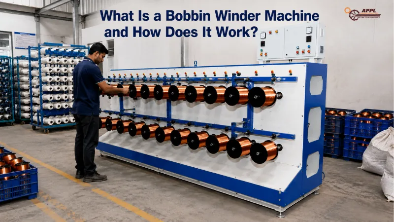 What Is a Bobbin Winder Machine and How Does It Work?