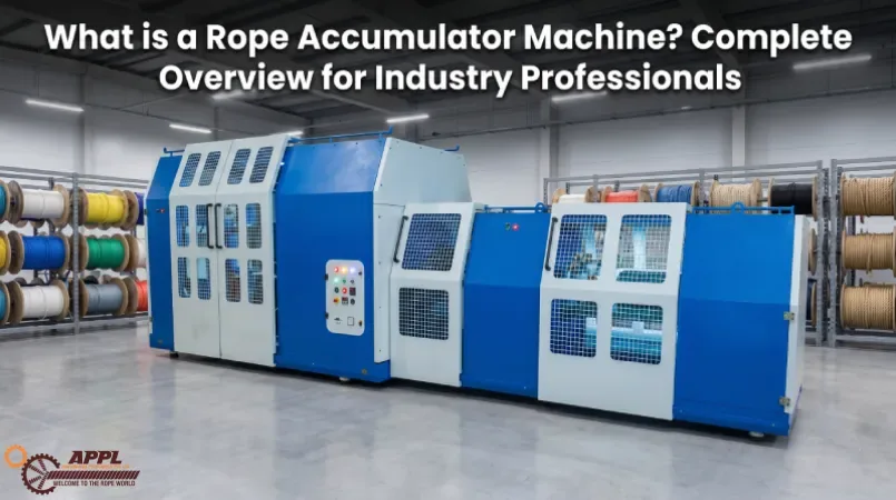 What is a Rope Accumulator Machine? Complete Overview for Industry Professionals