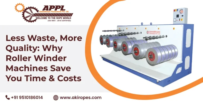 Less Waste, More Quality: Why Roller Winder Machines Save You Time & Costs Machine