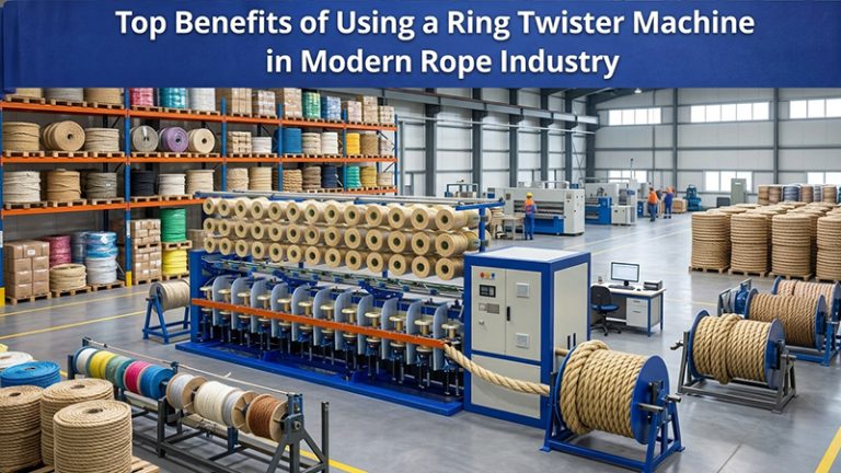 Top Benefits of Using a Ring Twister Machine in Modern Rope Industry