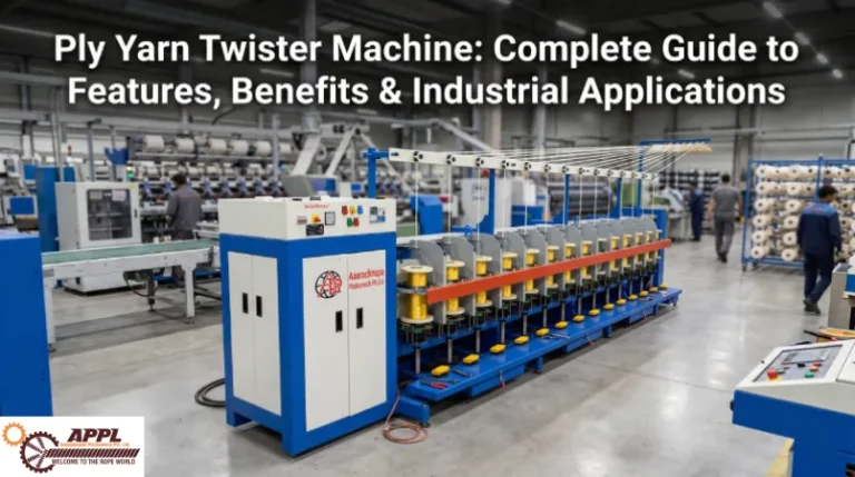 Ply Yarn Twister Machine: Complete Guide to Features, Benefits & Industrial Applications