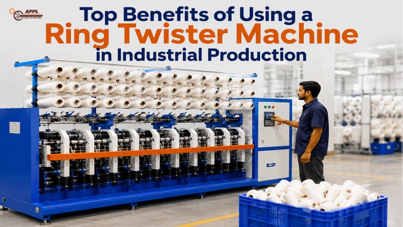Top Benefits of Using a Ring Twister Machine in Industrial Production