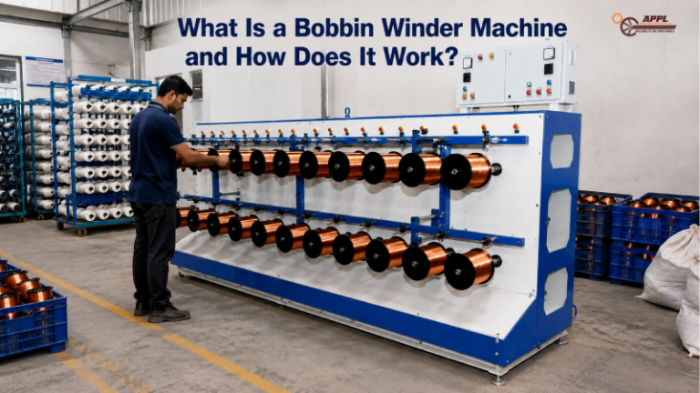 What Is a Bobbin Winder Machine and How Does It Work?